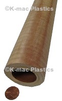 Canvas Phenolic Tube .375 inch Wall