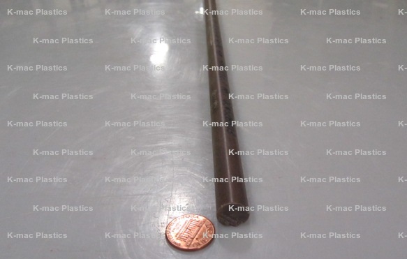 Delrin AF Acetal Plastic Rods, 1/4 to 6.0 Inch Diameters